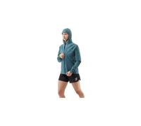 Veste impermeable compressport tempest waterproof bleu femme