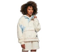 Veste imperméable coupe-vent femme Urban Classics Starter Colorblock - blanc/bleu - XS XS