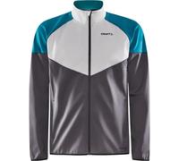 CRAFT Core Glide Block Jacket M - Homme - Gris / Blanc / Vert - taille S- modèle 2023
