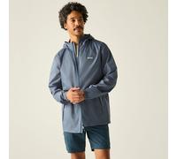 Veste imperméable de randonnée homme Regatta Pack-it III Jacket China Blue