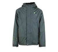 Veste imperméable double polaire enfant Peak Mountain Ecajik - Gris nuit - Ski - 14 ans 14 ans
