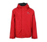 Veste imperméable double polaire enfant Peak Mountain Ecajik - rouge - 8 ans