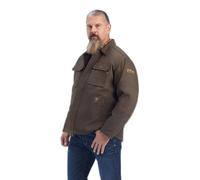 Veste imperméable duracanvas doublé sherpa Ariat Rebar Marron M