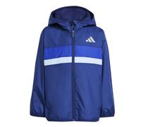 Adidas Tiberio Windbreaker Jacket Bleu 15-16 Years Enfants