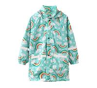 Veste Imperméable Enfant Manteau de Pluie Léger Vestes Respirant, Cordon Serrage pour Garçons Filles Camping Voyages Activités en Extérieur