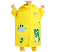 Veste Imperméable Enfant Manteau de Pluie Léger Vestes Réutilisable EVA Capuche pour Enfants Velo Randonnée Bivouac Camping