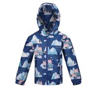 Regatta Unisex Peppa Pig Pack It Waterproof Shell Jacket, Veste Imperméable Mixte Enfant, SpceBlu/Arct,