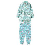 Veste Imperméable Enfant Unisexe Poncho d'école Long Respirant, léger Manteau d'été doublé Vêtements de Pluie pour Velo Randonnée Bivouac Camping