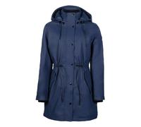 Veste imperméable équitation à capuche femme HKM Dallas Bleu S