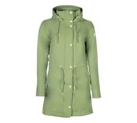 Veste imperméable équitation à capuche femme HKM Ohio Vert L