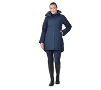 Veste imperméable équitation full zip femme Dublin Bleu M