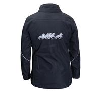 Veste imperméable équitation Karlslund Hella Noir XS