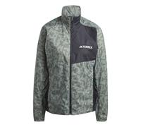 Adidas Terrex Trail Running Windbreaker Jacket Gris L Femme
