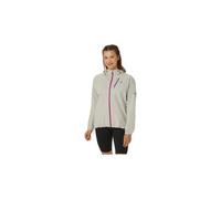 Veste impermeable femme asics fujitrail waterproof beige rose
