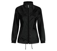 Veste imperméable femme B&C Sirocco - Noir - Randonnée M