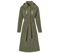Basil Mosse Trench Coat Vert 2XL Femme
