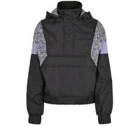 Urban Classics Aop Mixed Pull Big Jacket Noir 5XL Femme