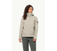 Veste impermÃ©able femme Jack Wolfskin Wandermood 3L Gris M