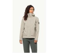 Veste imperméable femme Jack Wolfskin Wandermood 3L - Gris - Randonnée M