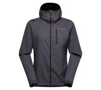 La Sportiva WALL BREEZE STRETCH JKT Women ZAMJ074 Onyx/Rosebay Gris XS