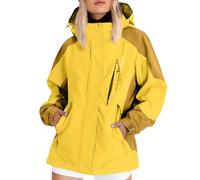 Veste Imperméable Femme Longue Coupe Vent Parka de Pluie avec Capuche Léger Manteau Mi Saison Vêtements Printemps Automne Vestes Zippé Chic Blousons d'Extérieur Camping Randonnée