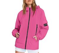 Veste Impermeable Femme Mi Saison Veste Automne Femme Manches Longues Elegant Raincoat Longue Imperméable Randonnee Respirante Chic Rains Waterproof Vêtements