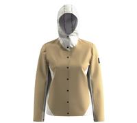 Veste imperméable femme Salewa Fanes Hemp PTX 3L Beige M
