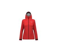 Veste impermeable femme salewa ortles 3l gore tex rouge