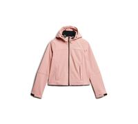 Superdry Veste à capuche Softshell Trekker Femme – Imperméable – Rose pâle vintage Taille 40