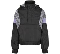 Veste imperméable femme Urban Classics aop mixed pull Noir XS