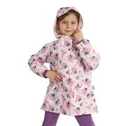 Veste Imperméable Fille 4 5 6 7 Ans - Manteau de Pluie Enfant Coupe Vent à Capuche Mi Saison - Vetements de Pluie Chic Elegant pour Sac à Dos (FR/ES, Âge, 6 ans, 7 ans, Taille normale, Fraises)