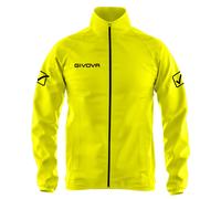 Givova Blouson Pluie Basico Unisexe Adulte Jaune fluo XL EU