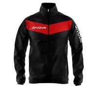 Veste imperméable Givova - Noir/Rouge - Adulte Homme - Football XXL