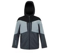 Veste imperméable highton polyester recyclé vi gris phoque / gris / noir 3/4A