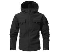Veste Imperméable Homme Coupe Vent Homme Leger, Veste Softshell pour Homme imperméable Respirante légère Veste Fonctionnelle Ample décontractée Travail extérieur randonnée Automne Hiver