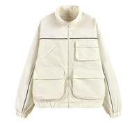 Veste Imperméable Homme Veste De Pluie pour Homme, Veste décontractée pour Homme élégante Coupe Slim avec Rayures réfléchissantes légère et pour extérieur Printemps Automne Hiver