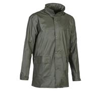 Veste imperméable impersoft avec carnier PERCUSSION Vert L