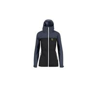 Karpos Femme Lavaredo Rain Evo Veste, ombre blue-bloom, M