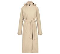 Veste imperméable long femme Agu Trench Coat Beige