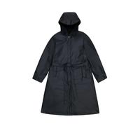 Rains - Noir A-Line Longer W Veste Imperméable - Femme - Vestes - Noir - Taille: 36 FR