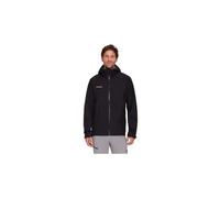 Veste impermeable mammut alto light hooded noir homme