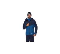 Veste impermeable mammut crater iv hooded bleu homme