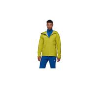 Veste impermeable mammut crater iv hooded jaune homme