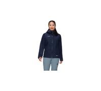 Veste impermeable mammut crater light hooded bleu fonce femme