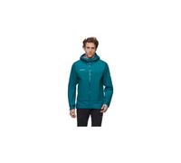 Veste impermeable mammut ducan guide hooded bleu
