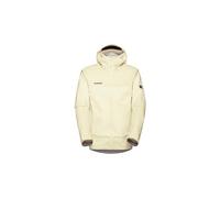 Veste impermeable mammut ducan guide hs hooded beige homme