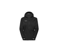 Veste impermeable mammut ducan light hs hooded noir femme