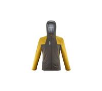 Veste impermeable millet fitz roy khaki jaune