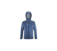 Veste impermeable millet m white 3l bleu