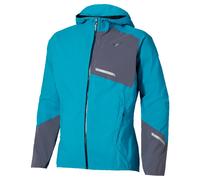 Veste à capuche Mizuno Waterproof 20K ER bleu aqua - XL
